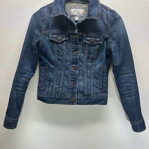 Old Navy Dark Blue Jean Jacket